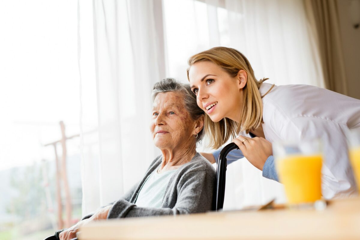 Foto-Szene aus dem Homecare-Alltag
